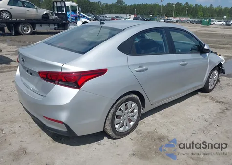 2020 Hyundai Accent Se из США, поврежденный, VIN 3KPC24A6XLE107876